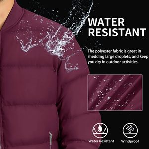Veste d'hiver extérieure personnalisée brillante pour homme, doudoune décontractée à capuche pour homme, doudoune ultralégère à capuche pour homme grande taille, fournisseur - Product Image 6