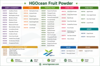 Poudre de fruit de Baobab de qualité alimentaire, séchée par pulvérisation ou lyophilisée, fournie directement par l'usine HGO