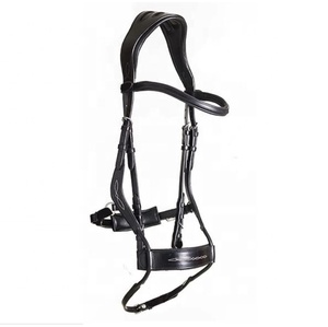 Top venduto in pelle equestre briglia Headstall per l'equitazione da corsa <span class=keywords><strong>al</strong></span> prezzo all'ingrosso OEM disponibile - Product Image 4