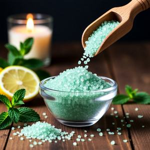 Sel de Bain Naturel de l'Himalaya Moderne et Bain Détoxifiant Écologique Sculpté avec des Huiles Essentielles Pures pour Apaiser le Corps et l'Esprit - Product Image 1