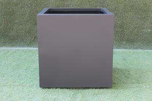 Meilleures ventes, nouvelle arrivée, pots de fleurs KNT modernes de luxe en FRP brun, incassables, légers, pour plantes de jardin, finition rugueuse - Product Image 2