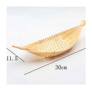 Traditional Vietnamese <b>Bamboo</b> <b>Basket</b> Tray Handmade Round Serving Accessory For Rice Dishes Fruits Snacks Restaurants - Product Image 3