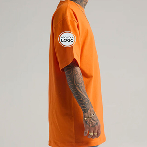 เสื้อยืดคอกลมแขนสั้นทรงปกติ พิมพ์โลโก้ได้ตามต้องการ ผู้ชาย ผ้าฝ้าย 100% ขายส่ง MOQ ต่ำ จัดส่งเร็ว - Product Image 1