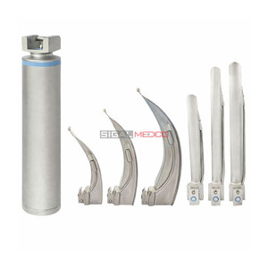 Juego de Laringoscopio de 4 Piezas, Acero Inoxidable Alemán, Manual, Certificado CE, Garantía de 3 Años, Equipo Médico Duradero, Precio Bajo - Product Image 1