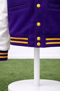 Rapid Sports <b>Heated</b> Winter Varsity <b>Jacket</b> for Men Stand Collar Woolen Fabric Wholesale - Product Image 6