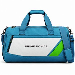 Sac de sport Prime Power Green Duffle Bag 20-36L, résistant à l'eau, en tissu Oxford, plusieurs compartiments, poche utilitaire, pour la gym, les voyages - Product Image 6