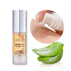 Sérum aux pétales revitalisant Marque Blanche 30ml Glycérine Éclaircissant Hydratant en profondeur Soin du visage OEM Vente en gros - Product Image 2