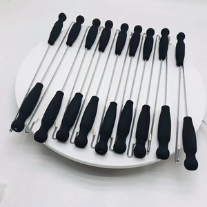 Varillas metálicas personalizadas con mangos y ganchos negros para manualidades o proyectos de bricolaje, varilla de brazo de marioneta unisex - Product Image 5