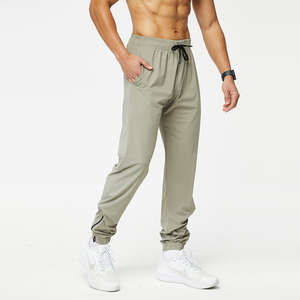 กางเกงกีฬาบุรุษน้ำหนักเบาสบายๆมีกระเป๋าแบนเป็นมิตรกับสิ่งแวดล้อมแห้งเร็วเข้ายิมวิ่งจ๊อกกิ้งกลางแจ้ง - Product Image 2