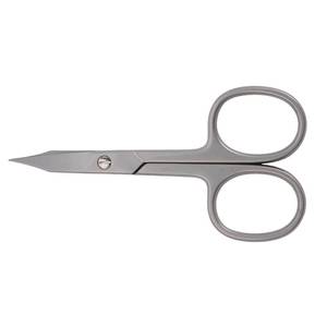 Ciseaux de manucure en acier inoxydable, lame droite, pointe acérée, trou rond, outil durable pour le soin des ongles des adultes, nail art - Product Image 3