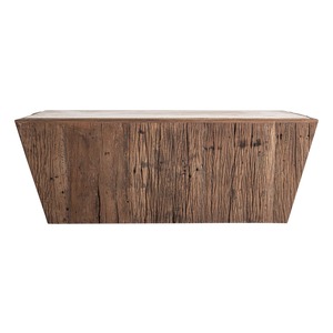 <b>Rustic</b> Wood Coffee Table Handmade Modern Living Room Furniture Natural Finish Solid Wood Design - Product Image 2