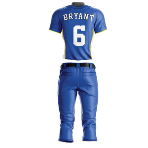 Customize <b>Baseball</b> Uniform Set Sublimation And Cheap Uniforms Design Wear Best Men's Softball - Product Image 2