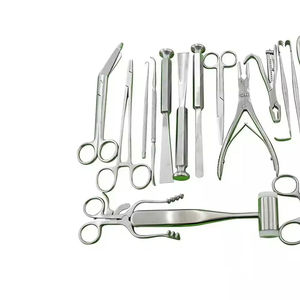 Juego de 10 instrumentos de acero para cirugía nasal, mini ginecología, ortopedia básica, laparotomía, veterinaria, rodilla, cirugía menor y mayor. - Product Image 6