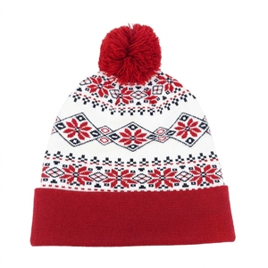 Gorro de esquí impermeable personalizado, cálido, de punto acanalado con puño, para invierno, con lazos y logo bordado, proveedor mayorista OEM - Product Image 5