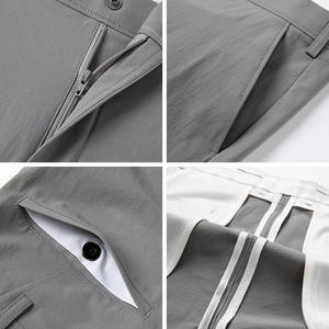 Nuevos pantalones de verano 2026 para hombre, finos, sin arrugas, lisos, casuales y largos. - Product Image 6