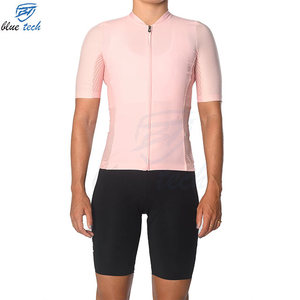 Conjunto de Uniforme de Ciclismo para Mujer, Jersey de Ciclismo de Manga Corta de Secado Rápido y Pantalones Cortos, Ropa de Ciclismo Elástica y Cómoda, Servicios OEM - Product Image 1