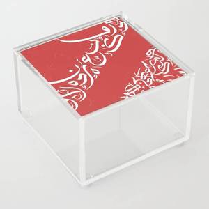 CRAFTSY HOME Luxury Acrylic Sustainable Multifunction Square <b>Wedding</b> <b>Gift</b> <b>Box</b> Customizable Logo 1-3L Capacity for Parties - Product Image 3