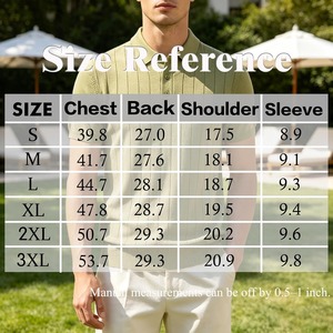 Suéter Polo de Punto Morado al por Mayor para Hombre, Manga Corta, Cuello Acanalado, Ligero, Informal, OEM ODM, Ropa Personalizada - Product Image 5