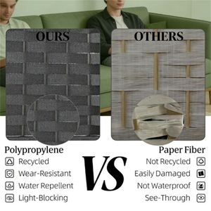 Divisorio per Stanza a 8 Lati Grigio Antracite per Privacy - Product Image 2