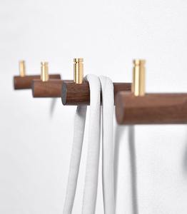 Simple Wooden Wall <b>Hook</b> Rustic Natural Decorative Hanger Ideal For Hanging <b>Kitchen</b> Aprons Cloth Napkins And Utility Items - Product Image 3