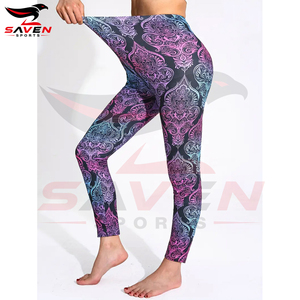 Breathable Product Best Quality <b>Women</b> Fitness <b>Compression</b> <b>Leggings</b>, Latest Design Full-Length Spandex <b>Compression</b> Tights - Product Image 4