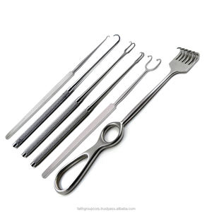 Retractores Quirúrgicos de Piel Fomon, Volkmann, Joseph Gillies, Instrumentos, Juego de 3 Pinzas Manuales de Acero Inoxidable, Implantes Dentales - Product Image 6