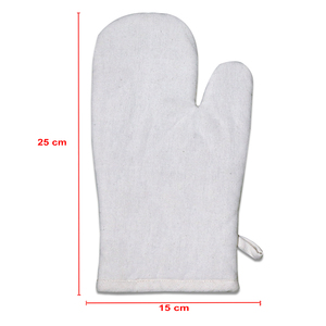Gants de four en coton 100% de haute qualité, blancs unis, taille et couleur personnalisées, au meilleur prix pour les commandes en gros - Product Image 5