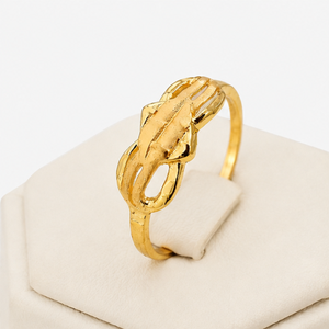 Elegant <b>Plain</b> 18K Solid Gold Band <b>Ring</b> for Men & Women High Classic Design for Wedding Engagement Party Anniversary Gift - Product Image 1