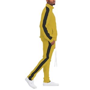 Survêtements de sport en polyester respirant personnalisés, style décontracté, manches longues, entraînement, sport, gym, fitness - Product Image 6