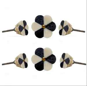 ลูกบิดลิ้นชักครัวลายกระดูกธรรมชาติ 100% ดีไซน์ใหม่ สำหรับงานฝังกระดูกและงานฝังมุก - Product Image 2