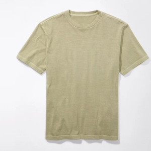 T-shirt surdimensionné à manches courtes de haute qualité T-shirt graphique de couleur personnalisé confortable col rond T-shirt en coton de qualité supérieure pour hommes - Product Image 1