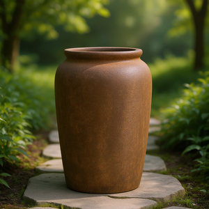 Vase haut en fibre de verre blanc lisse Hieta Garden, 5 tailles, 22-70 cm, pour intérieur et extérieur, ensemble de pots décoratifs pour fleurs - Product Image 3