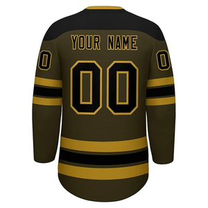 Premium Custom Ice Hockey Jerseys Manufacturer OEM ODM Competition Ice Rink Lightweight Durable Team Wear Quick Dry Jersey - Product Image 2