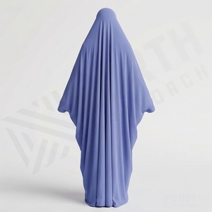 Vestido Jilbab Abaya Musulmán de Diseño Personalizado, Fabricante Mayorista OEM, Tela de Poliéster Transpirable de Primera Calidad, Tendencias de Moda - Product Image 2