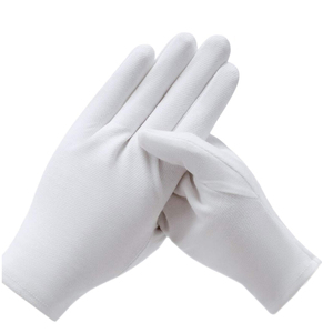 Guantes de Algodón con Forro de Algodón/Poliéster, Dedos Completos, Precios Competitivos, Guantes de Seguridad de Tela de Algodón Tejido, Más Vendidos - Product Image 6