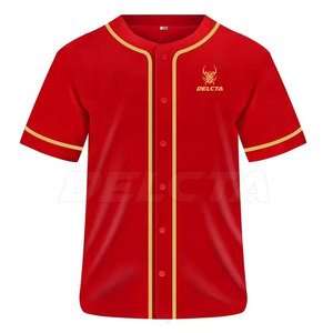 New Style Custom Logo Printed Baseball Jersey Polyester Fabric Best Product Baseball Jersey - Product Image 2