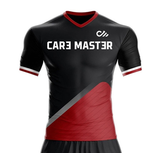 ชุดฟุตบอลคุณภาพสูงปี 2026 ผลิตจากโพลีเอสเตอร์ เสื้อคอกลมพร้อมกางเกงขาสั้น ชุดฟุตบอลพร้อมชื่อทีมที่กำหนดเองได้ - Product Image 4