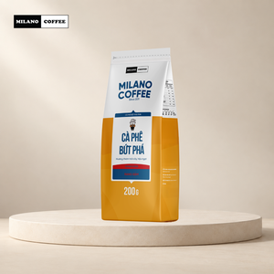 กาแฟเวียดนามเอ็กเซลซาบดิบบด 200 กรัม มิลาโน ดาร์กโรสต์ รสขม กลิ่นเนยเกลือ ผสมผสานรสชาติแปลกใหม่ ขายส่ง รับผลิตแบรนด์ส่วนตัว - Product Image 5