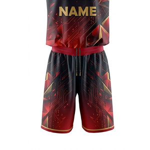 Tenue de volley-ball moderne pour joueurs, vêtements de performance confortables avec impression par sublimation intégrale et style athlétique - Product Image 6