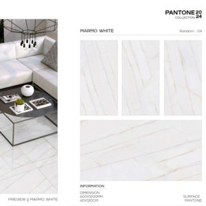 Carreaux de porcelaine Pantone contemporains 60x120cm, grandes dimensions, carreaux modernes pour salon, cuisine, salle de bain - Product Image 1