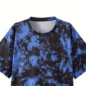 เสื้อยืดแฟชั่นสำหรับผู้ชาย ผลิตจากวัสดุคุณภาพดี ราคาโรงงาน MOQ ต่ำ ขายออนไลน์ - Product Image 4