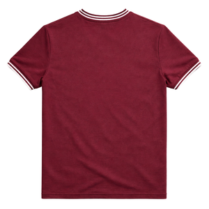 Maglietta con scollo a V con stemma Kappa Alpha Psi, abbigliamento della fraternità greca Krimson con design classico, comfort premium e vestibilità elegante - Product Image 5
