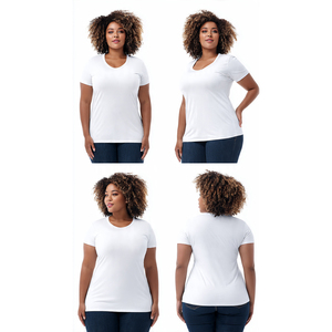 T-shirts d'été grande taille pour femmes, manches courtes, séchage rapide, nouveaux t-shirts tendance pour femmes - Product Image 4