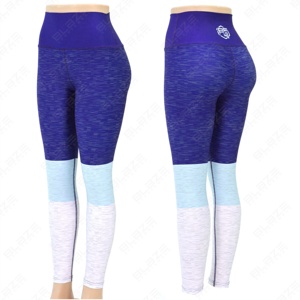 Blaze Fight Wear Entrenamiento personalizado Cintura elástica Leggings de yoga Tela con cintura elástica-Diseñado para la comodidad y el estiramiento - Product Image 1