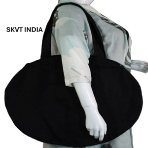 Custom Logo Printed Size Reusable Cotton Women Men Travel <b>Shopper</b> Tote Storage Shopping Bag Fabric <b>Canvas</b> Cloth Beach Handbags - Product Image 2