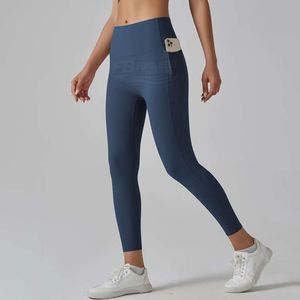 Pantalones Deportivos de Cintura Alta para Mujer, Leggings de Yoga con Bolsillos, Diseño Personalizado, Servicio OEM - Product Image 5
