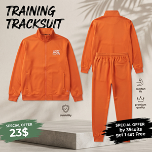Sportswear Training Tracksuit <b>Women</b> Custom Embroidery Team Sportswear Training <b>Jacket</b> Sweatpants Set Men - Product Image 6