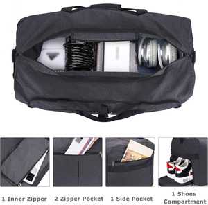 120L Foldable Waterproof Travel Duffle Bag with <b>Shoe</b> Compartment for <b>Men</b> and Women - Product Image 4