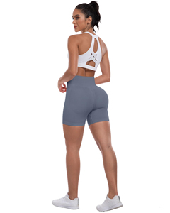 Shorts Deportivos Personalizados para Mujer, Cintura Alta, Fabricante Mayorista, Shorts Premium con Efecto Push-Up - Product Image 2