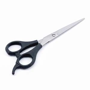 Ciseaux de coiffure professionnels en acier inoxydable, ciseaux de barbier avec poignée en plastique confortable et lames tranchantes - Product Image 1